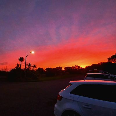 Sunset at Army Bay Beach